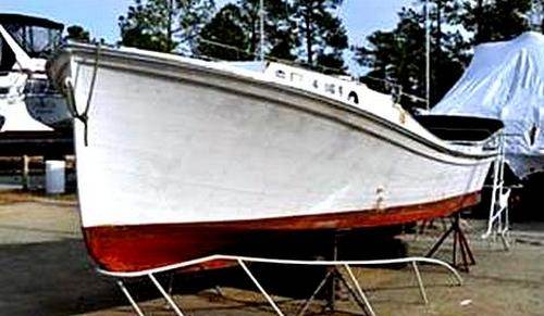 A Harkers Island Net Boat Restoration