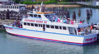 Peconic Star II dockside