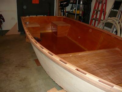 Finishing an Alansboat designed by Jim Michalak